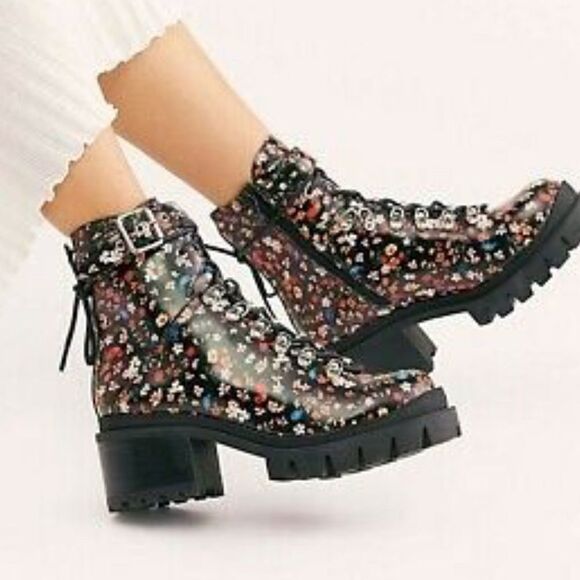Free People Jeffrey Campbell Floral size 6.5 and 9 - Picture 1 of 9